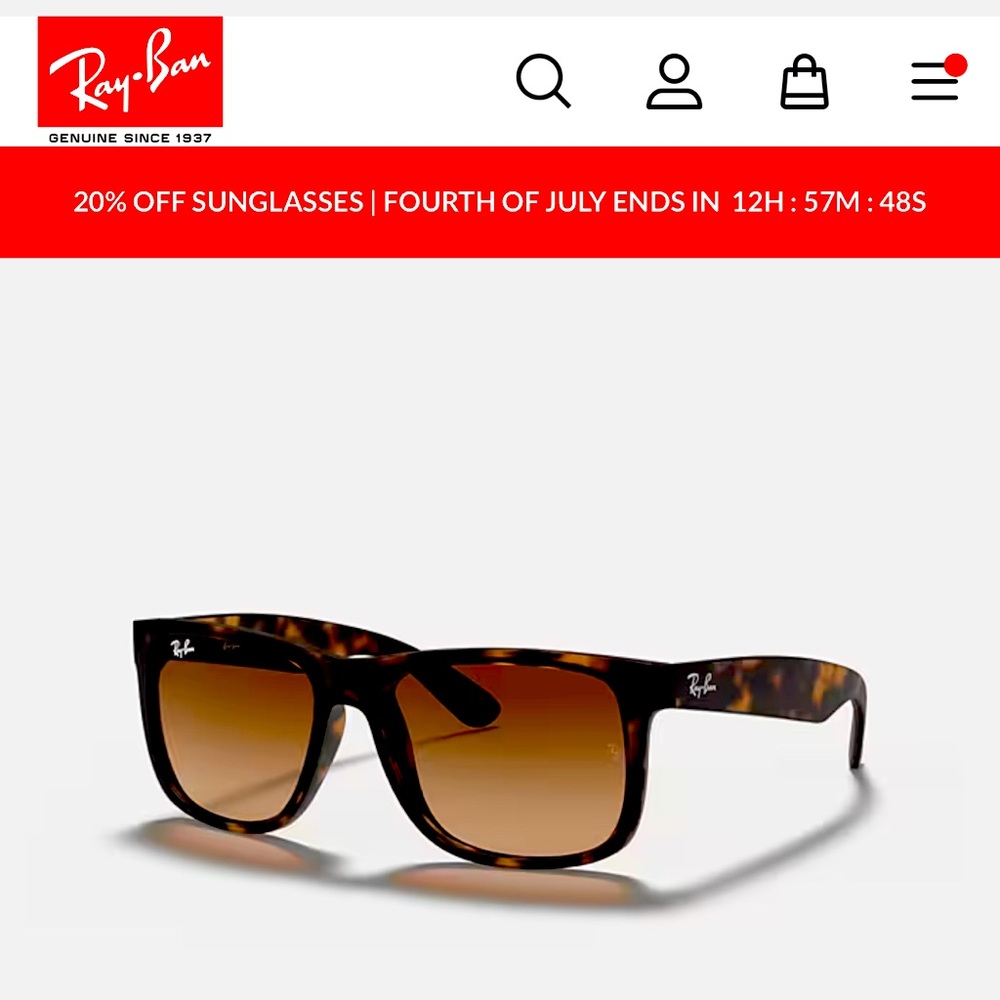 Ray-Ban Brown Wayfarer Sunglasses Timeless Design 😎